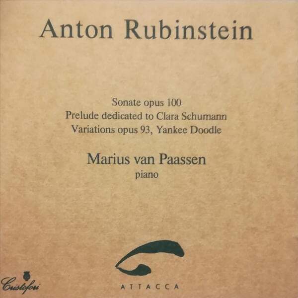 Cover art for Anton Rubinstein